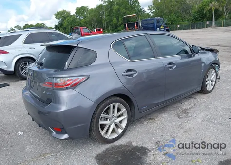 2015 Lexus Ct 200H из США, поврежденный, VIN JTHKD5BHXF2234557